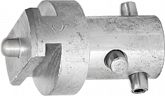 Адаптер-переходник двойных муниципальных спиралей с Т-образными замками для прочистки канализации Crocodile DC 32 / 16 мм × 3 м