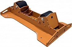 Усиленная вращательная роликовая опора для труб ПНДело РО-1220ТВ Усиленная вращательная роликовая опора для труб ПНДело РО-1220ТВ